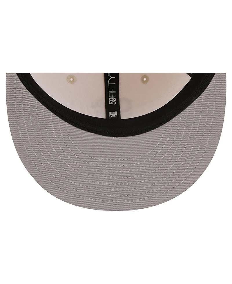 New Era Men's Cream San Francisco Giants Color Pack 59FIFTY Fitted Hat