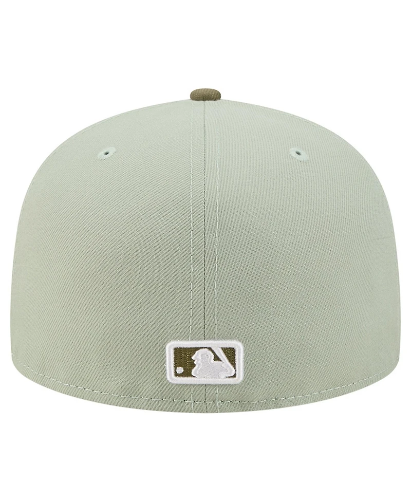 New Era Men's /Olive York Yankees Color Pack 59FIFTY Fitted Hat