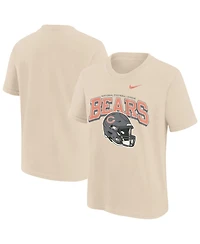 Nike Big Boys and Girls Natural Chicago Bears Easy Lane T-Shirt
