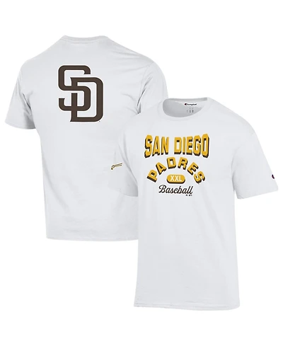Champion Men's San Diego Padres 3-Hit Jersey Graphic Classic-Fit T-Shirt
