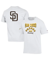 Champion Men's San Diego Padres 3-Hit Jersey Graphic Classic-Fit T-Shirt