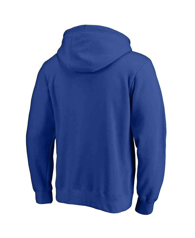 Logo Athletic Men's Big & Tall Chicago Cubs Heart Soul Graphic Fleece Hoodie