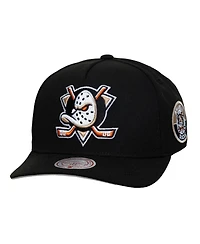 Mitchell & Ness Men's Anaheim Ducks Snapback High-Crown Hat