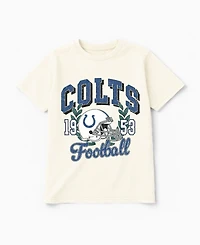 Gameday Couture Women's Indianapolis Colts Distressed Graphic Raised on Victory T-Shirt
