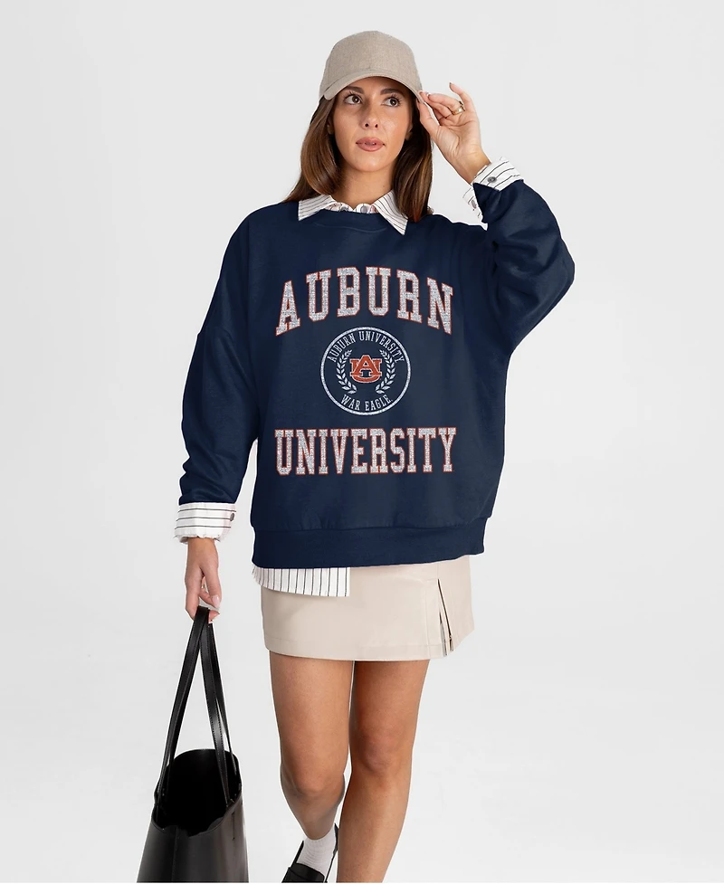 Gameday Couture Women's Auburn Tigers Prime Play Oversized Crewneck Sweatshirt