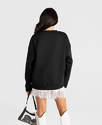 Gameday Couture Women's Usc Trojans Bold Move Oversized Graphic Dropped-Shoulder Sweatshirt