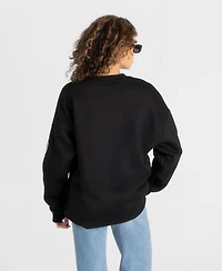 Gameday Couture Women's Chicago Bears Bold Move Dropped-Shoulder Oversized Sweatshirt