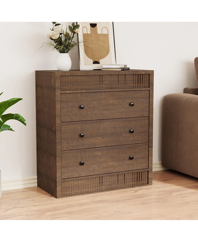 homfan 3-Drawer Dresser