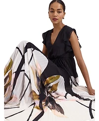 Phase Eight Women's Uma Pleated Floral Maxi Dress