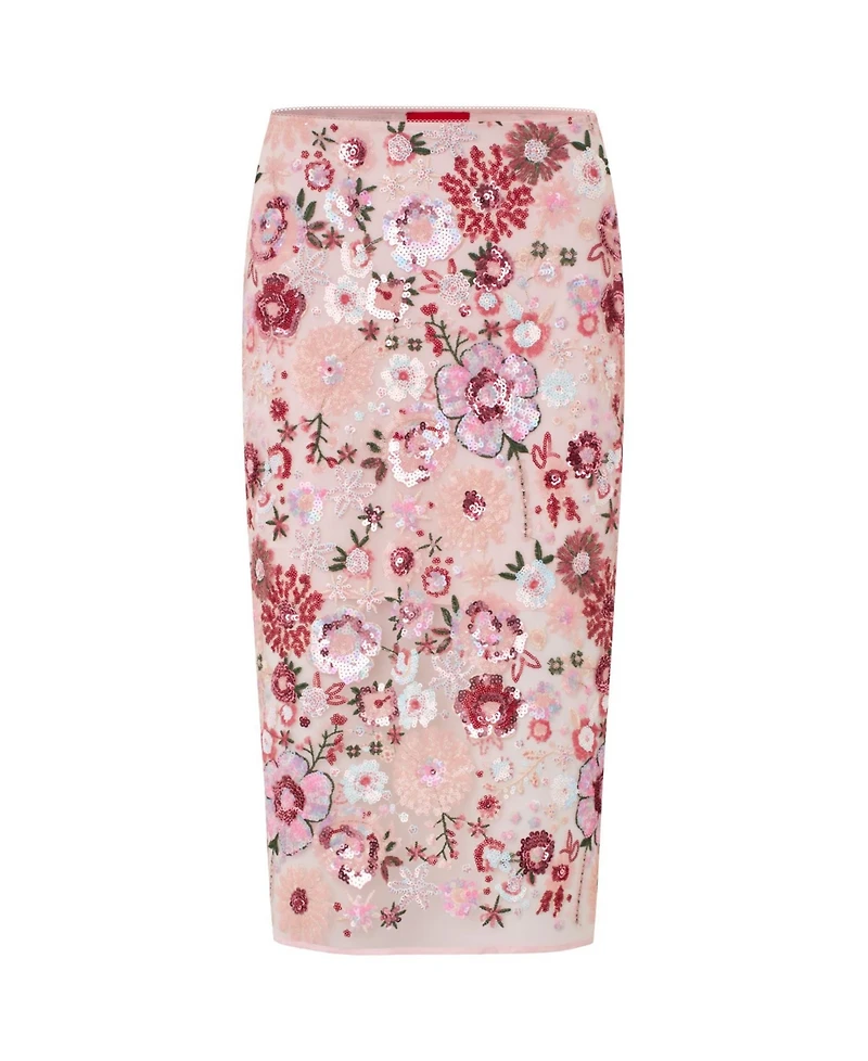 Cras Women's Brooklyn Embellished Midi Skirt
