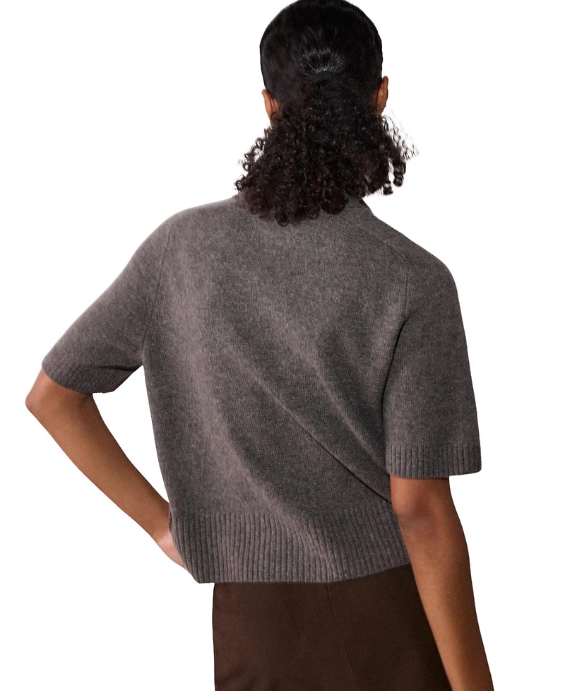 Whistles Women's Wool Knitted Tee