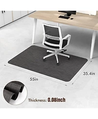 Danrong Large Anti Slip Pvc Floor Protector Mat For Hardwood Tile And Hard Floors