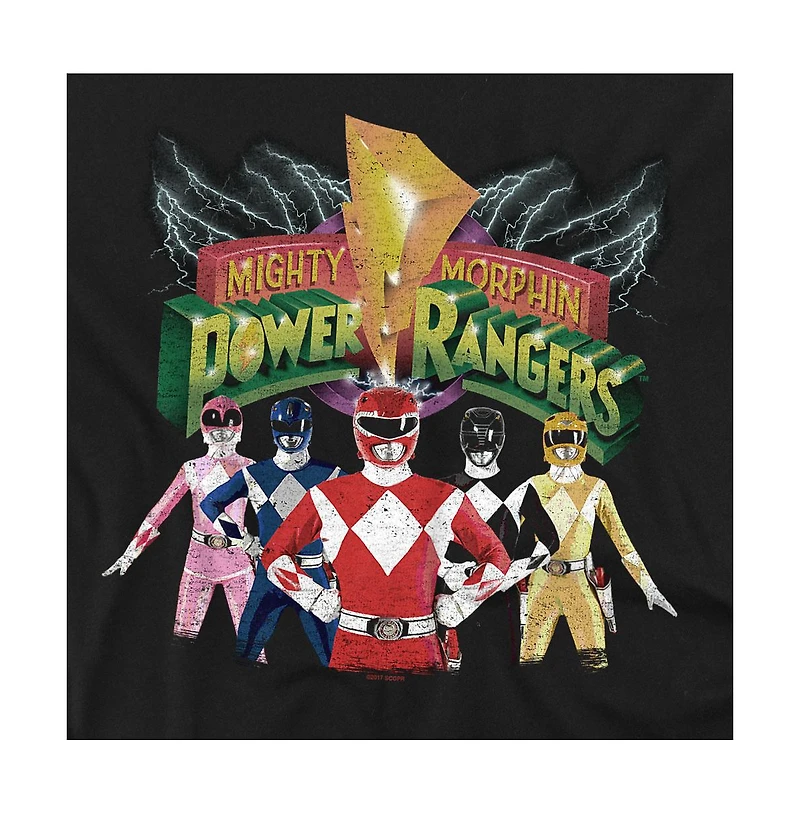 Power Rangers Men's Unite Graphic Crewneck Sweatshirt