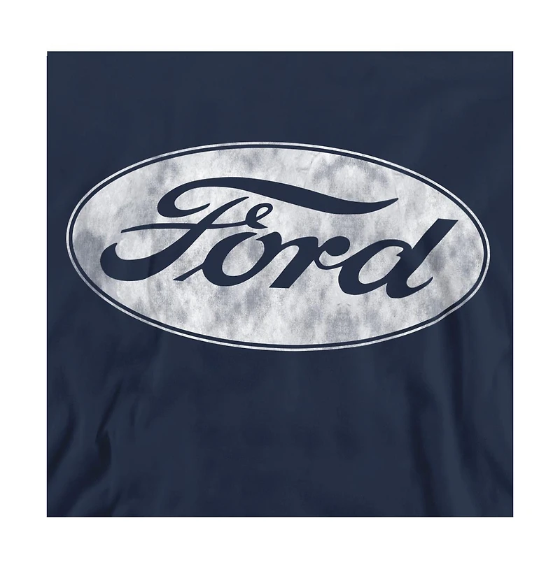 Mustang Men's Ford Logo Graphic Regular-Fit Crewneck Sweatshirt