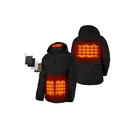ororo Women's 4-Zone Heated Down Jacket