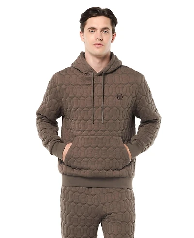 Sergio Tacchini Men's Aversa Quilted Hoodie