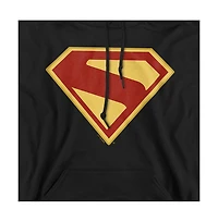 Superman Men's 2025 Logo Graphic Hooded Hoodie