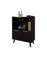 Fm Furniture Yucca Bar Cabinet Wine Storage and Display