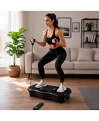 Pursonic Vibration Plate Fitness Platform – Full-Body Exercise Machine