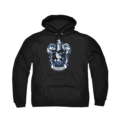 Harry Potter Men's Ravenclaw Crest Graphic Long-Sleeve Pull-Over Hoodie