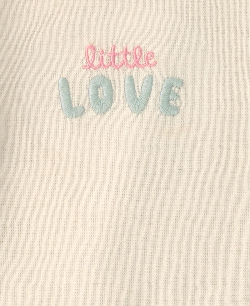 Carter's Baby Girls' Little Love Polar Bear Long-Sleeve Bodysuits and Pants, 3-Piece Set