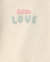 Carter's Baby Girls' Little Love Polar Bear Long-Sleeve Bodysuits and Pants, 3-Piece Set
