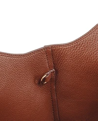 Sam Edelman Lucy Buckle Medium Double Handle Tote Handbag