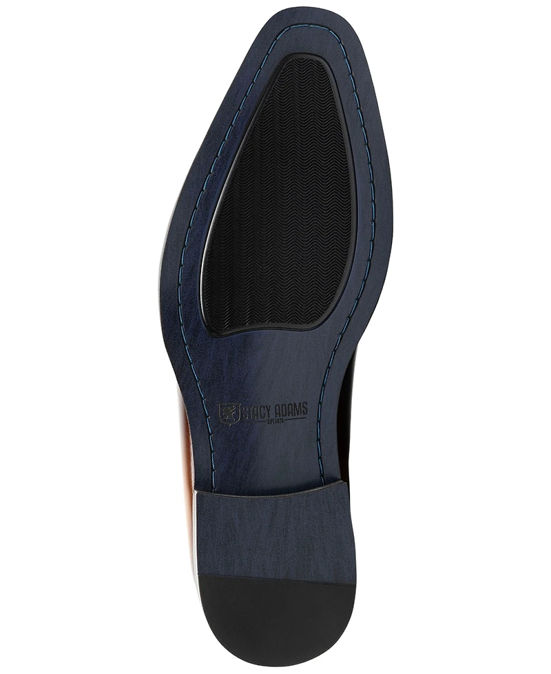 Stacy Adams Men's Shaffer Plain-Toe Memory-Foam Oxfords