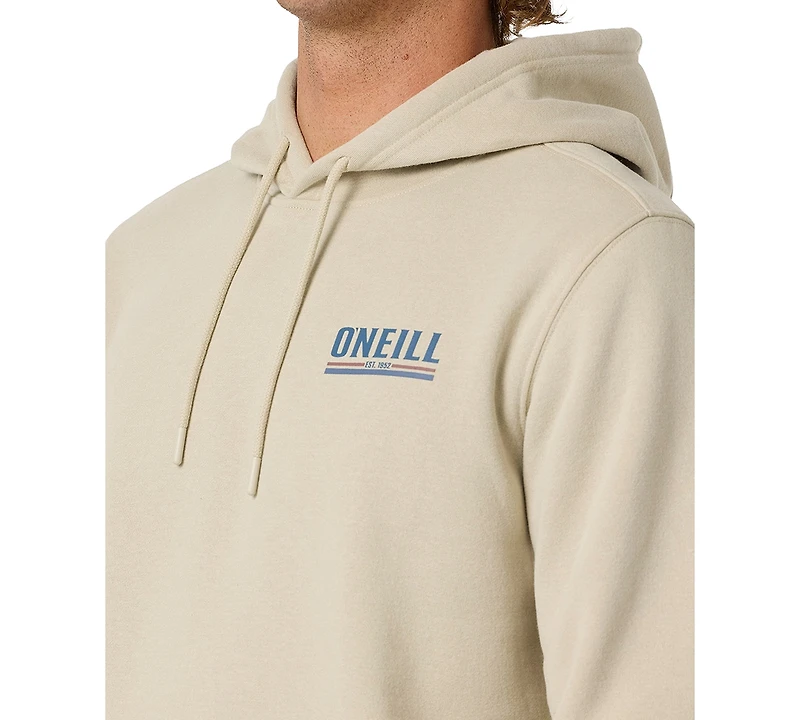 O'Neill Men's Sun Supply Pullover Hooded Graphic-Fleece Hoodie
