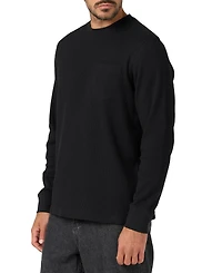 O'Neill Men's Overland Thermal Waffle-Knit Long-Sleeve Crewneck Shirt