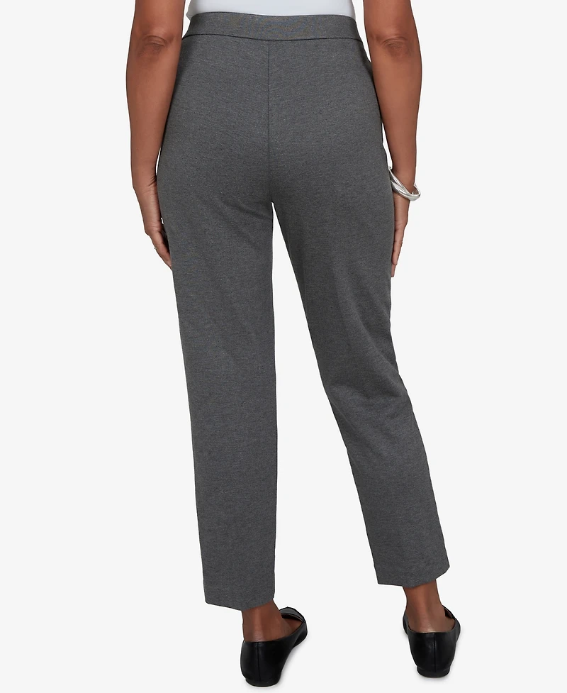 Alfred Dunner Women's Pull-On Cropped & Ankle Pants