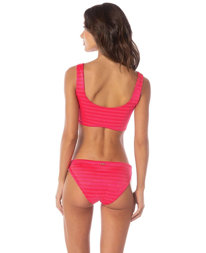 Maaji Women's Lightpink Flowerbed Dazzle Bikini Top