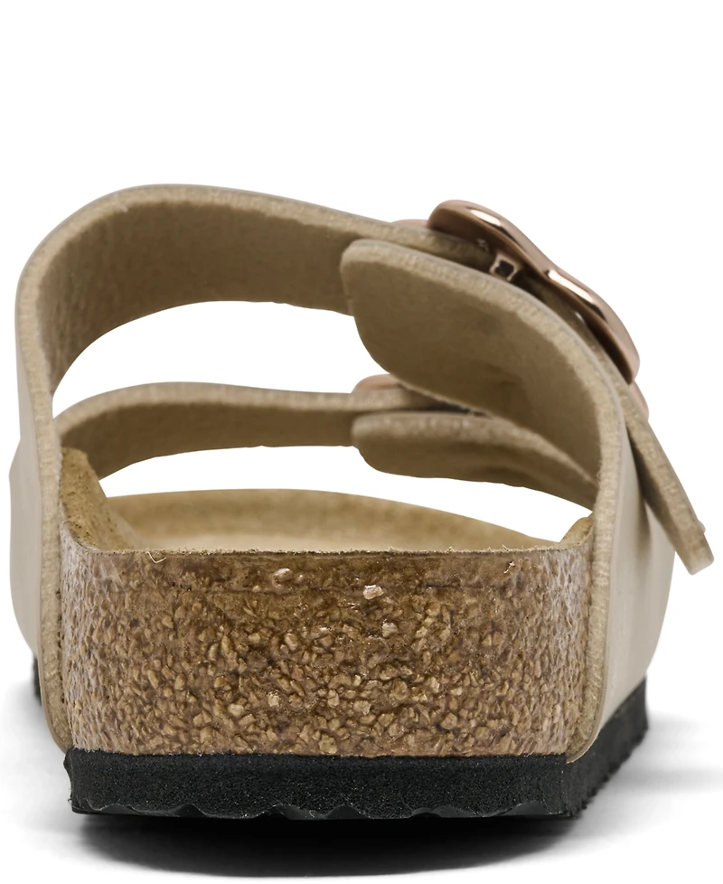 Birkenstock Big Girls' Arizona Birko-Flor Flower Buckle Sandals from Finish Line