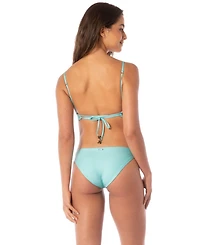 Maaji Women's Lightpink Flowerbed Flirt Bikini Bottom