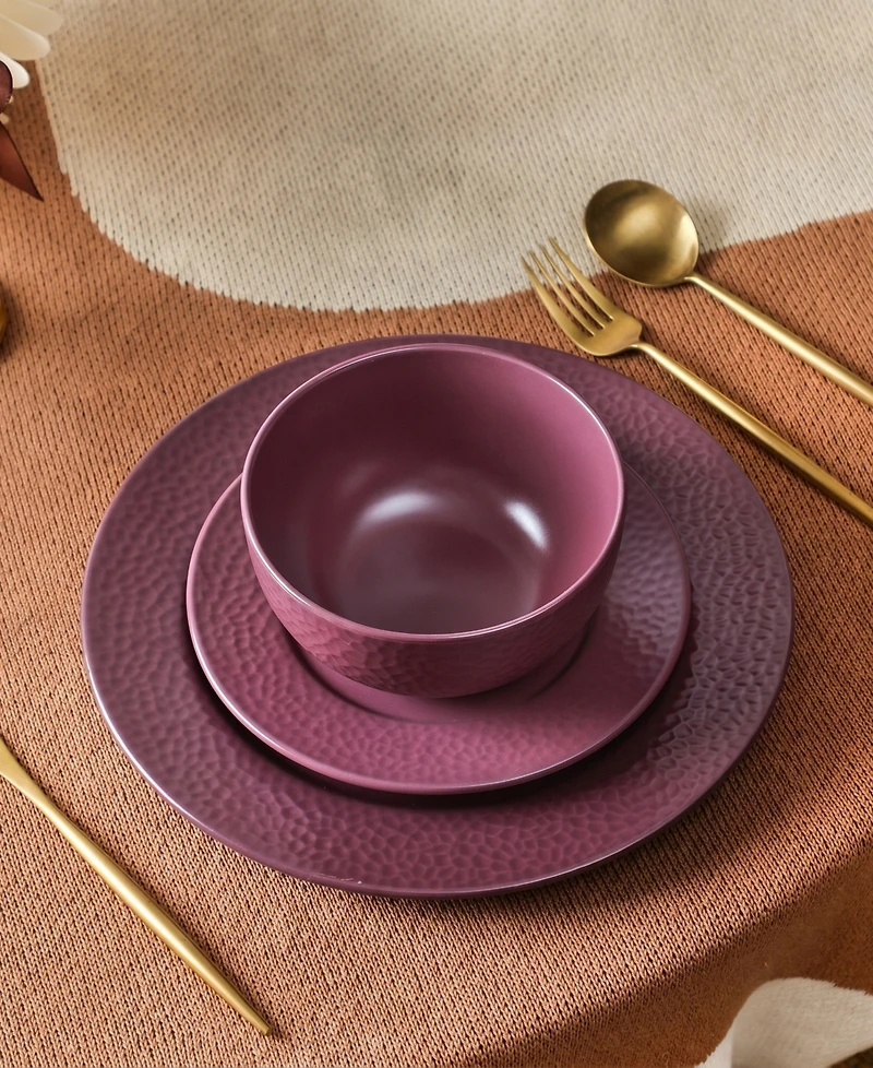 Stone Lain Topaz 12-Piece Dinnerware Set, Service for 4