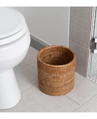 Artifacts Trading Company Rattan Petit Round Waste Basket