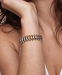Ettika Gold-Plated Metal Moderna Bracelet