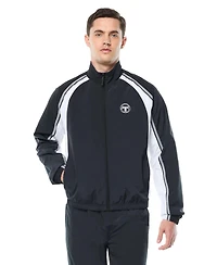 Sergio Tacchini Men's Fico Contrast-Color Panels Raglan-Sleeve Track Jacket