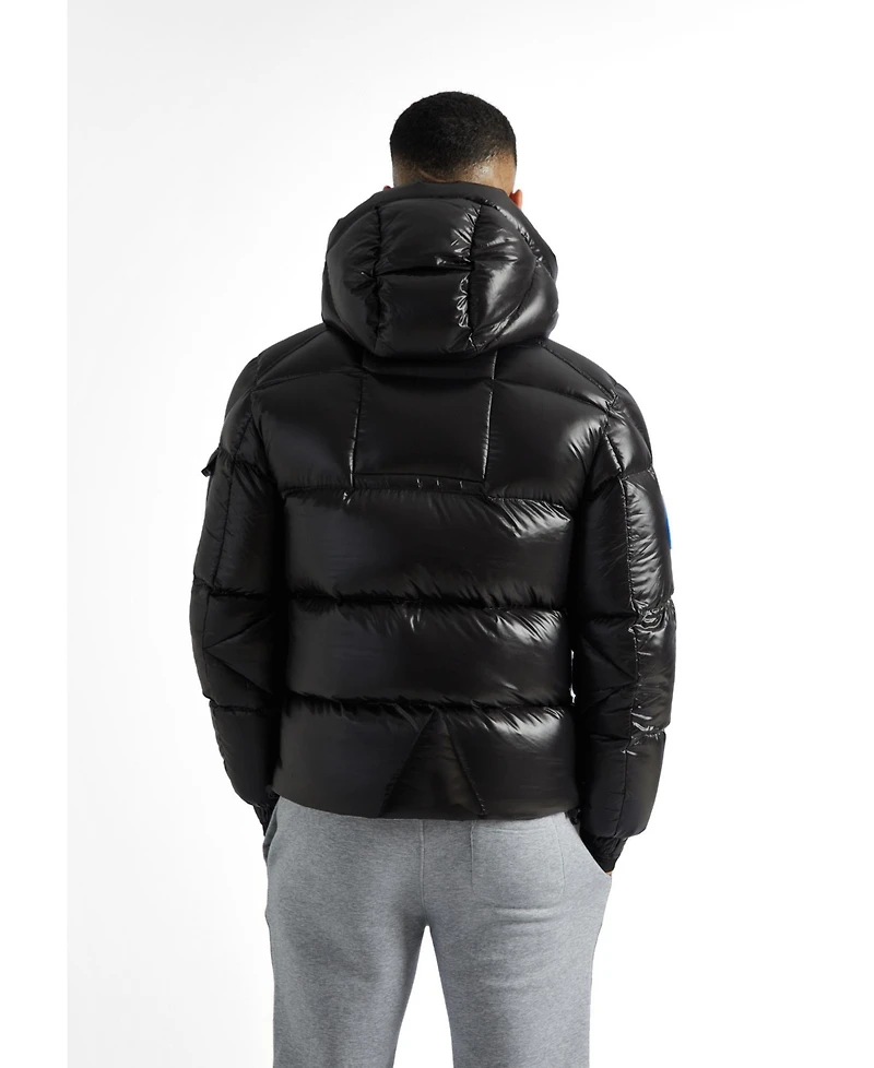 JACK1T Men's Hooded Puffer Jacket