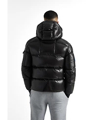 JACK1T Men's Hooded Puffer Jacket