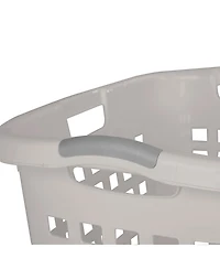 Sterilite Ultra Easy Carry Plastic Laundry Basket, 2.1 Bushel, Grey, 4 Pack