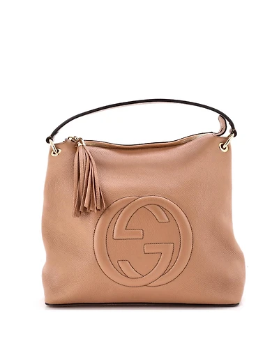 Pre-Owned Gucci Large Soho Convertible Hobo Leather