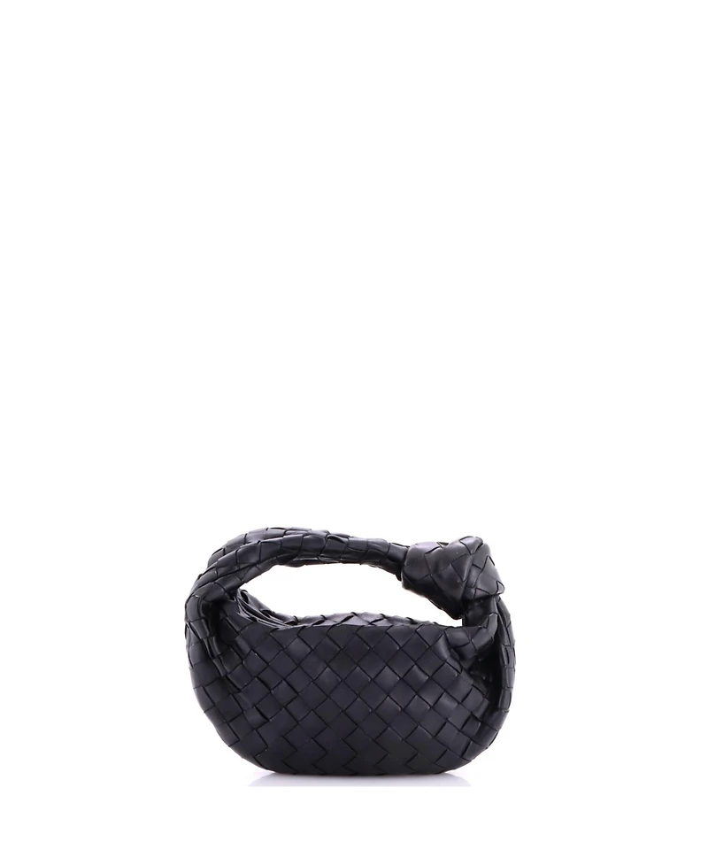 Pre-Owned Bottega Veneta Mini Bv Jodie Hobo Intrecciato Nappa