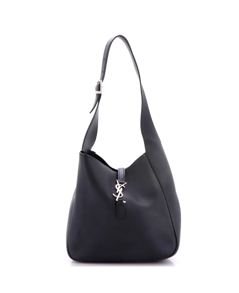 Pre-Owned Saint Laurent Small Le 5 a 7 Supple Hobo Leather
