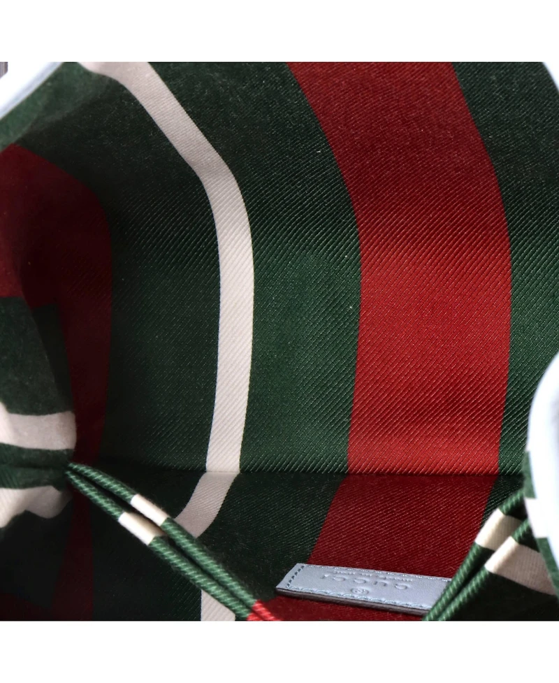 Pre-Owned Gucci Gg Emblem Bucket Bag Gg Coated Canvas