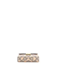 Pre-Owned Gucci Mini Padlock Top Handle Bag Printed Gg Coated Canvas and Leather