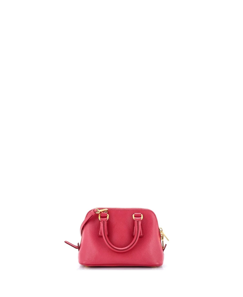 Pre-Owned Prada Mini Promenade Bag Saffiano Leather