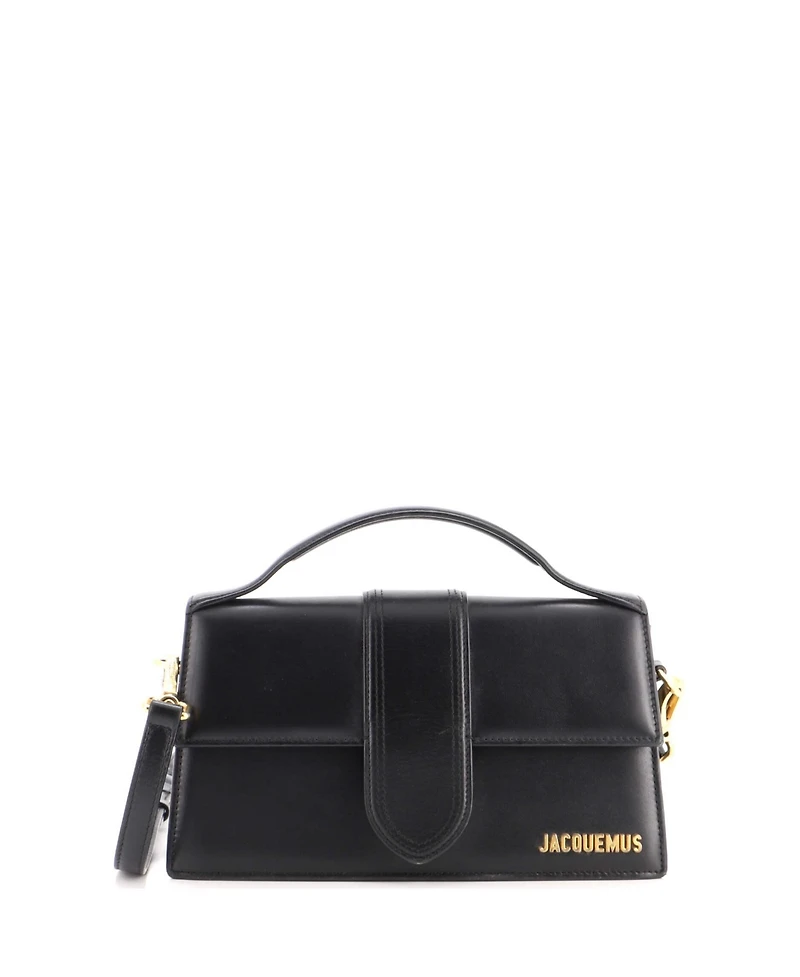 Pre-Owned Jacquemus Le Grand Bambino Flap Bag Leather