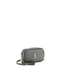 Pre-Owned Saint Laurent Mini LouLou Crossbody Bag Matelasse Chevron Leather