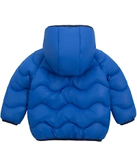 Rokka&Rolla Toddler Boys Reversible Hooded Puffer Jacket 2T-5T